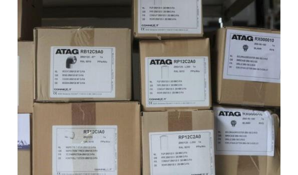 16 diverse koppelstukken ATAG